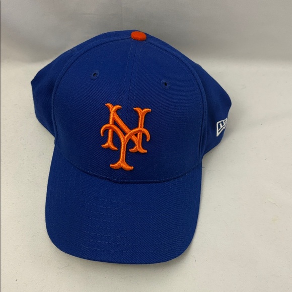 New Era Other - New York Mets New Era Cap Strapback Hat MLB Baseball Blue Orange